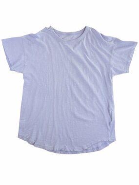Madewell Short Sleeve Crew Tee 100% Cotton Light Lavender Womens M